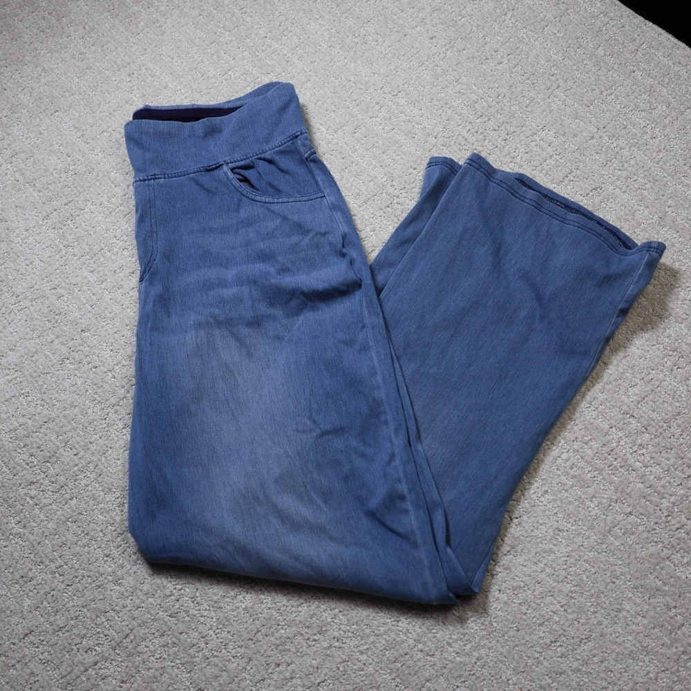 A New Day Women Blue Pull On Jeggings Stretch Denim Pants XL